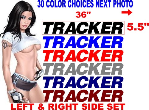 Fits tracker boat decals hull - fits,