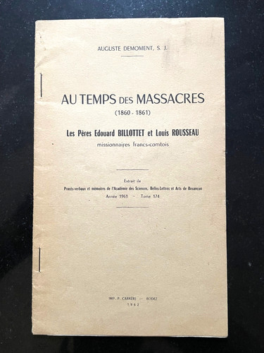 Temps des massacres - temps,