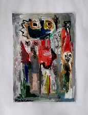 Peinture Originale Sur Papier