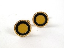 Gold Tone Yellow & Black