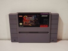 Contra III the Alien Wars Probotector Nintendo Super NES SNES USA US NTSC Loose