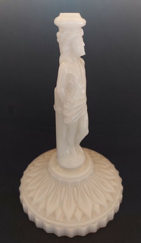 Opaline blanche ancien - , de