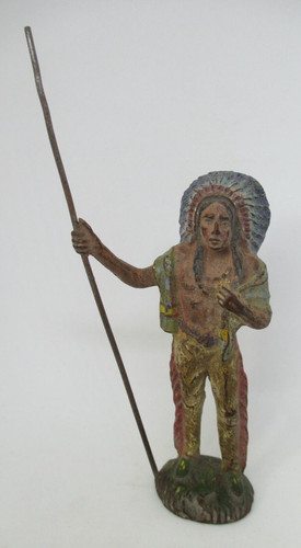 Ancien chef indien - indien, lance