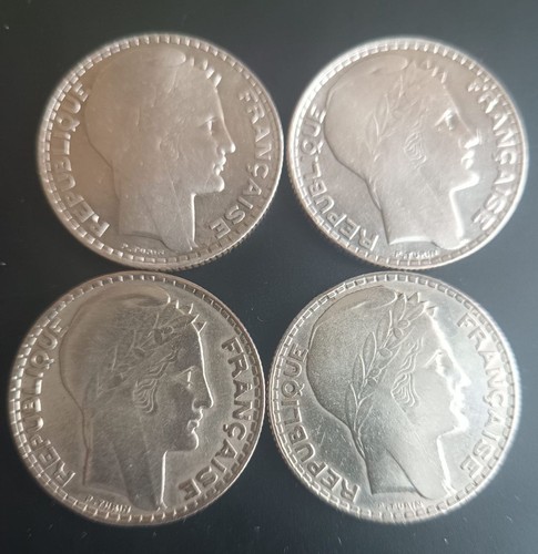 Lot pièces francs turin - 4,