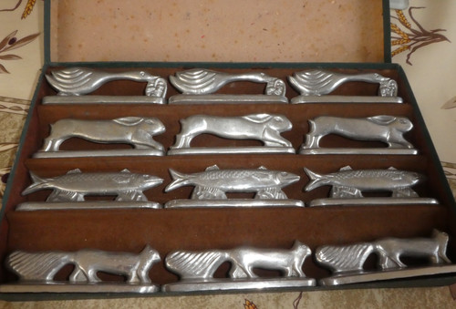 Porte couteaux zoomorphes - 12,