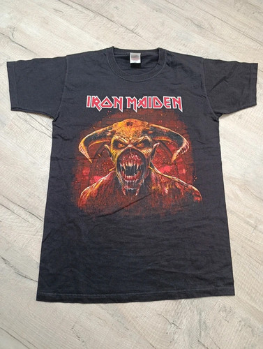 Shirt iron maiden - iron, noir