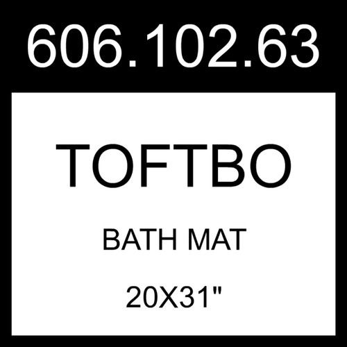 Ikea toftbo bath mat - toftbo,