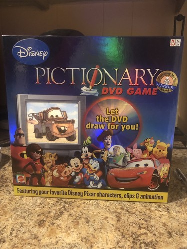 Disney pictionary dvd mattel - pictionary,