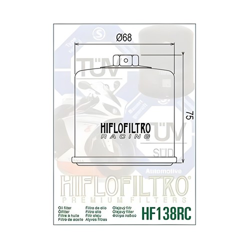 Filtre huile hiflo - à,