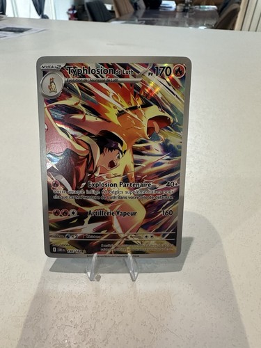 Carte pokémon typhlosion - pokémon, de