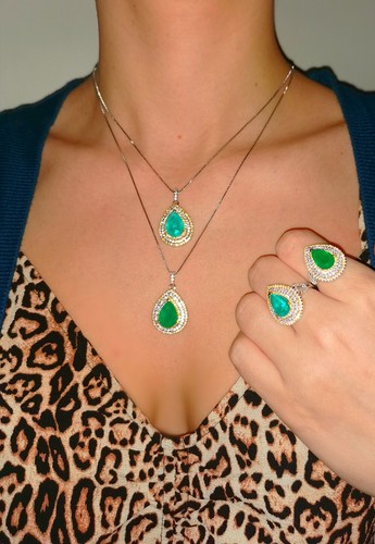 Tourmaline orientale émeraude