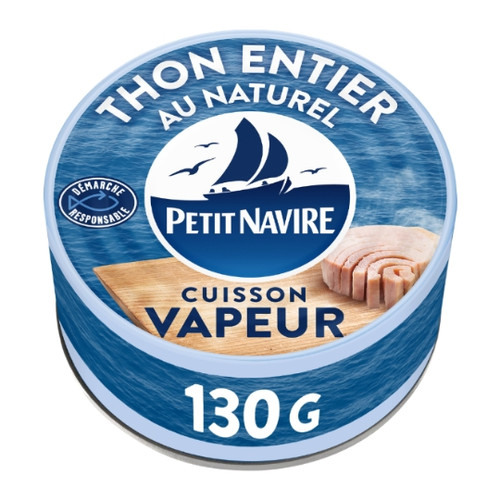 Lot thon entier - entier, cuit