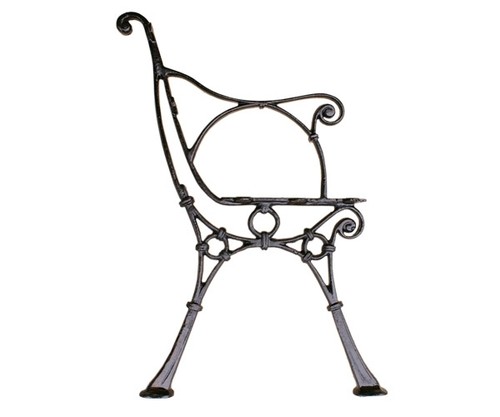 Beaux pieds banc côtés - banc,