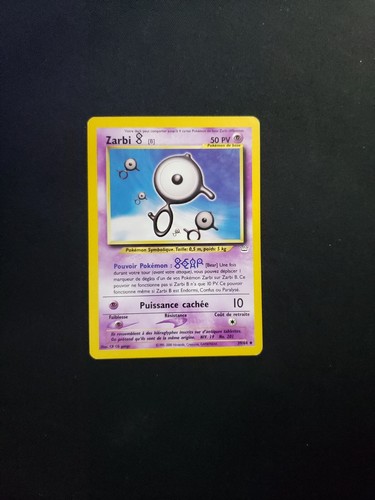 Carte pokemon zarbi b - zarbi,