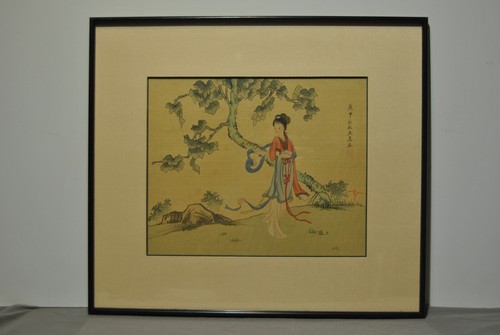 Tableau peinture sur - , tissus