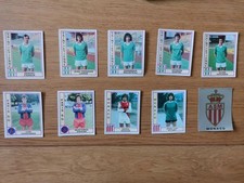 Lot vignettes Panini France Football 1980 - Saint Étienne - PSG - Monaco 