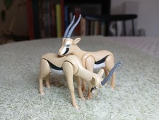 PLAYMOBIL Savane - Gazelles de Grant (Nanger granti), cous et pattes articulés
