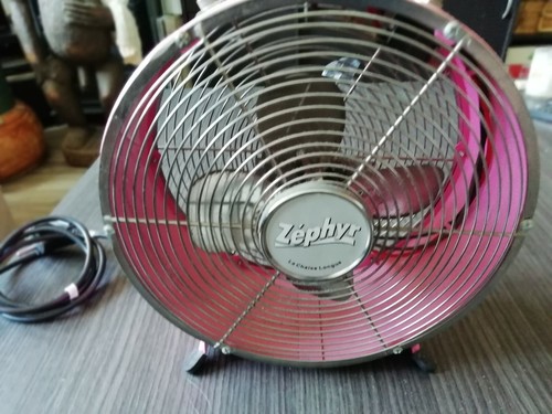 Ventilateur zephir rose - "zephir,