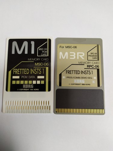 Korg m3r memory card - korg,