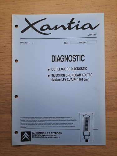 Manuel citroen xantia - (347a),