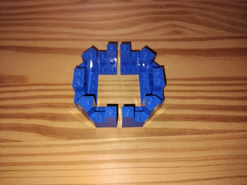 Lego bleu castle turret - 2,