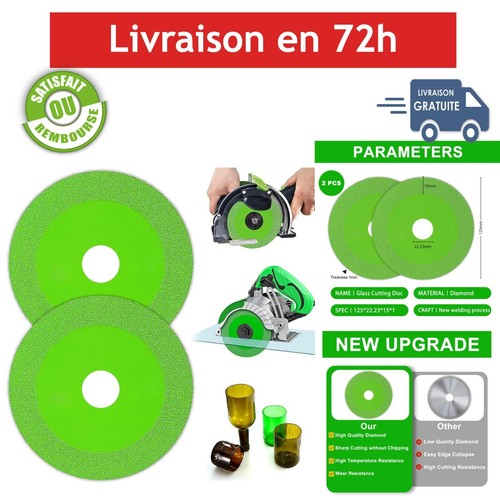 Disque couper verre diamant - disque,