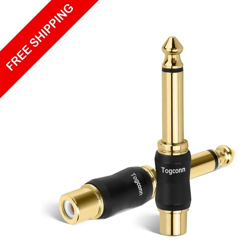 2pack rca female - 2pack, 1/4