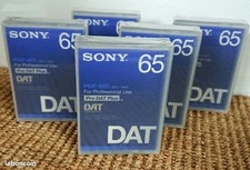 Lot de 5 cassettes audio Sony