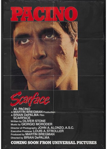 Scarface pacino repro - scarface, ,