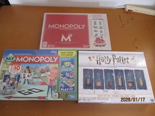 Monopoly 80th anniv and - ,