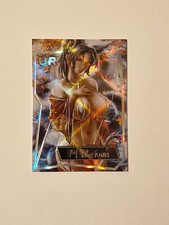 Lucky Goddess Card UR-02 Ahri League Of Legends Waifu Goddess Story Card