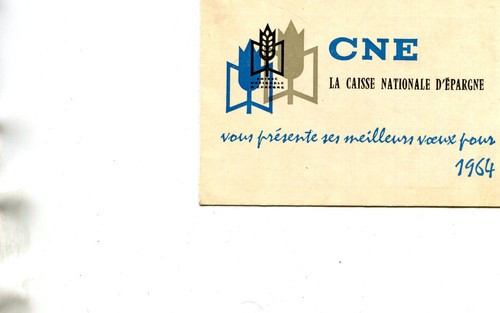 Calendrier année 1964 avec - calendrier,