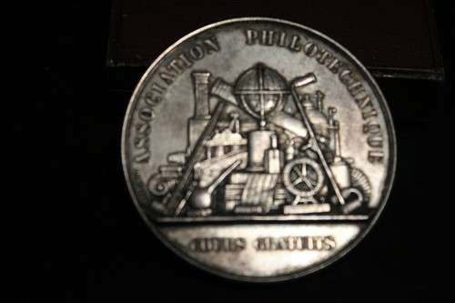 Médaille bronze argenté - médaille,