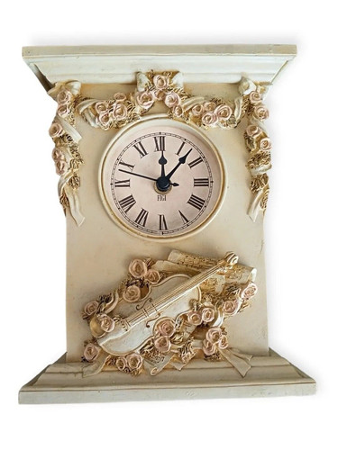 Horloge table résine - table, en