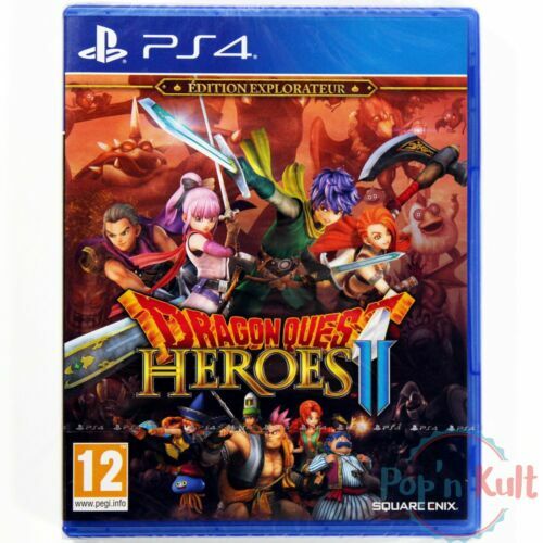 Jeu ps4 dragon quest - quest, heroes