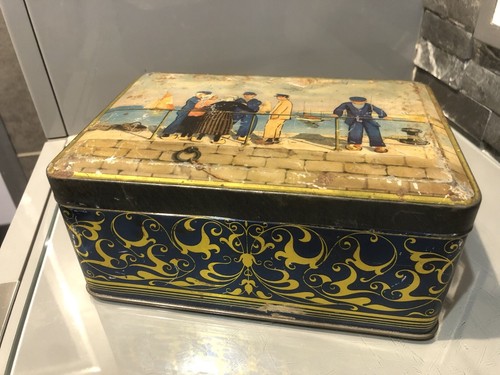 Boite anciennne métal - boite,