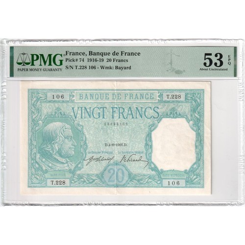 France francs bayard - france,, 20