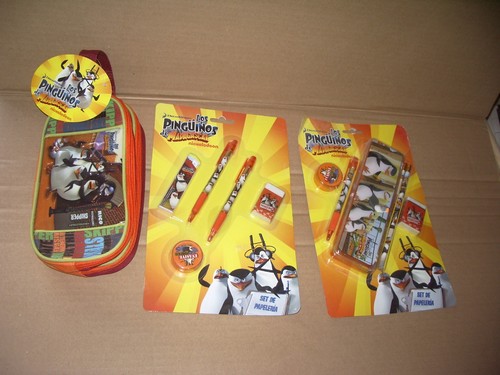 Papeterie ecole pingouins - ///,