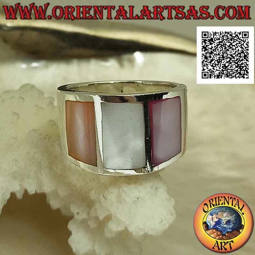 Bague argent 925 bande - argent, 925‰