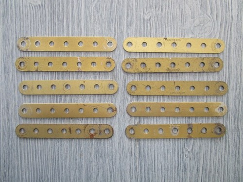Meccano bandes perforées - 10,
