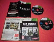 XBOX 360 Metal Gear Solid HD Collection [PAL FR] CIB Complet Boîte Notice *JRF