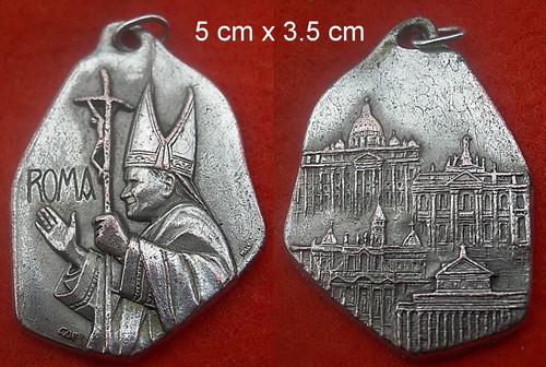Médaille pape jean paul - jean, ii