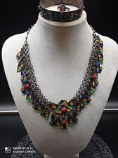 Ancienne parure Collier bague