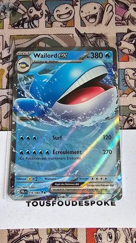 Wailord 016 084 neuf - ex,