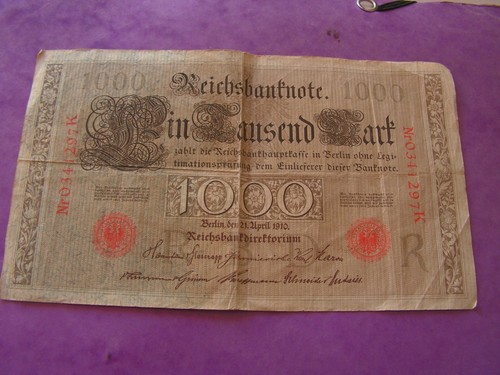 Reichsbanknote berlin 21 - reichsbanknote, (berlin,