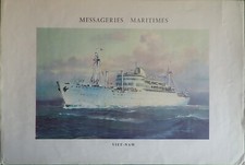 MESSAGERIES MARITIMES~PAQUEBOT