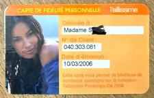 CARTE DE CRÉDIT PAIEMENT FIDÉLITÉ TALLISSIME BANCAIRE TÉLÉCARTE PAY CARD SCHEDA