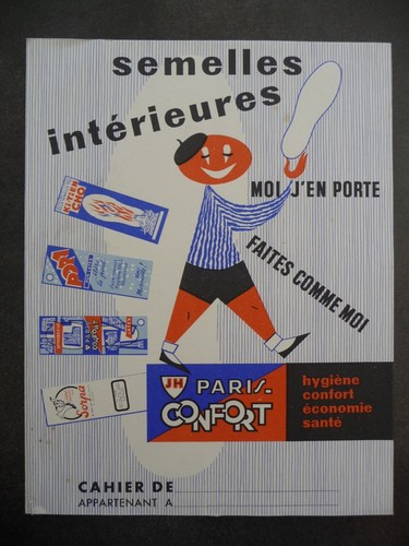 Ancien protège cahier - ancien, protège-cahier