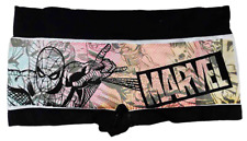 SPIDER-MAN Seamless Boyshort Panties Underwear Ladies Women's Size 6, 7, 8 or 9