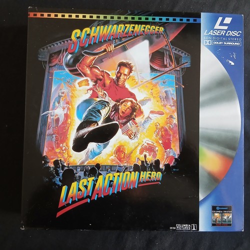Laserdisc last action - ld, hero